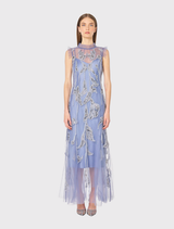 Ophelia Gown - Silver Mauve