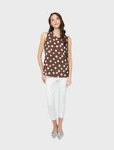 Woven Top - Coconut/Offwhite