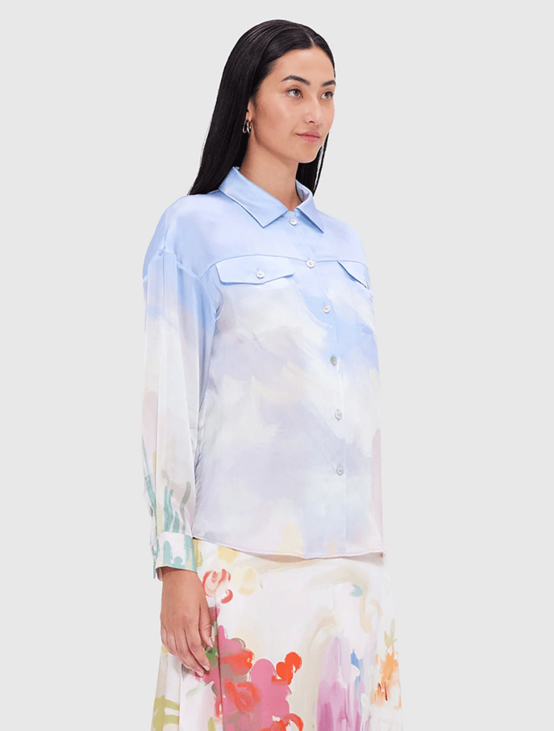 Mariella Blouse - Jardin Print