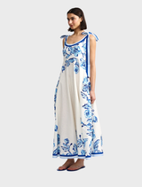 Elodie Dress - Antique Peony
