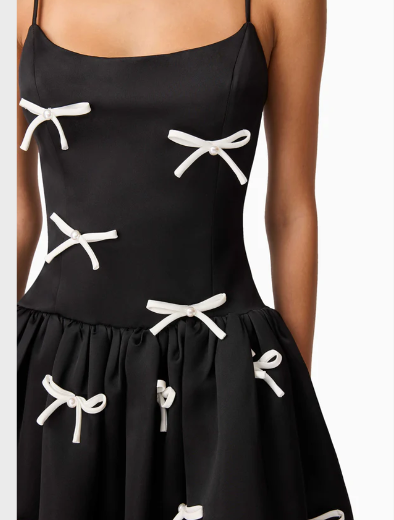 Ursula Midi Dress - Black