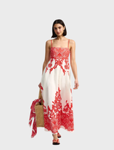 Rue Dress - Ruby Antique