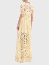 Citrine Maxi Dress - Lemon