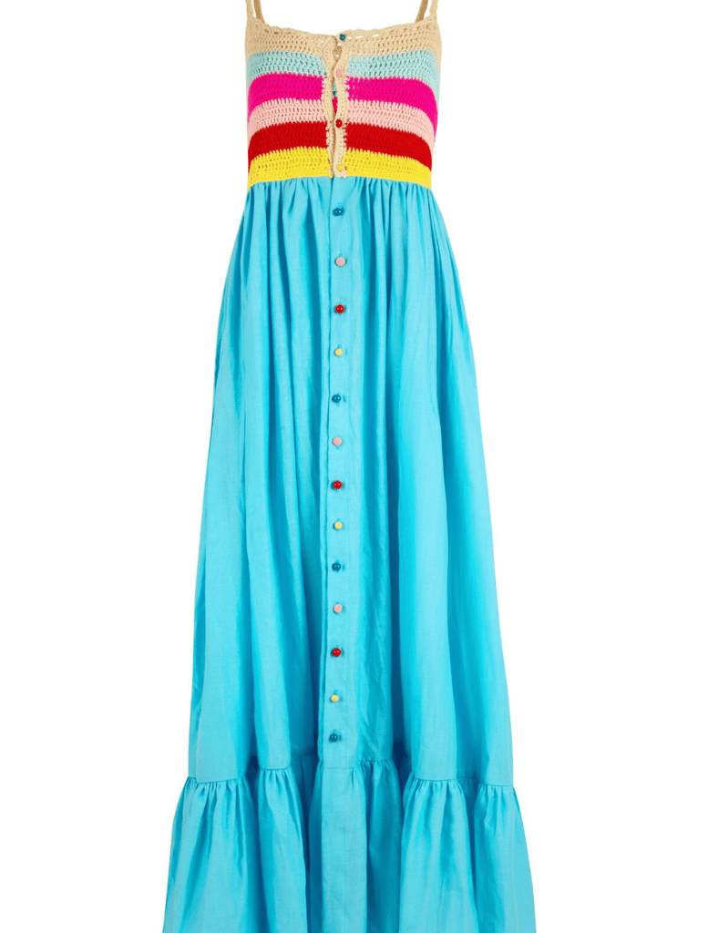 Rainbow Connection Dress - Sky Blue