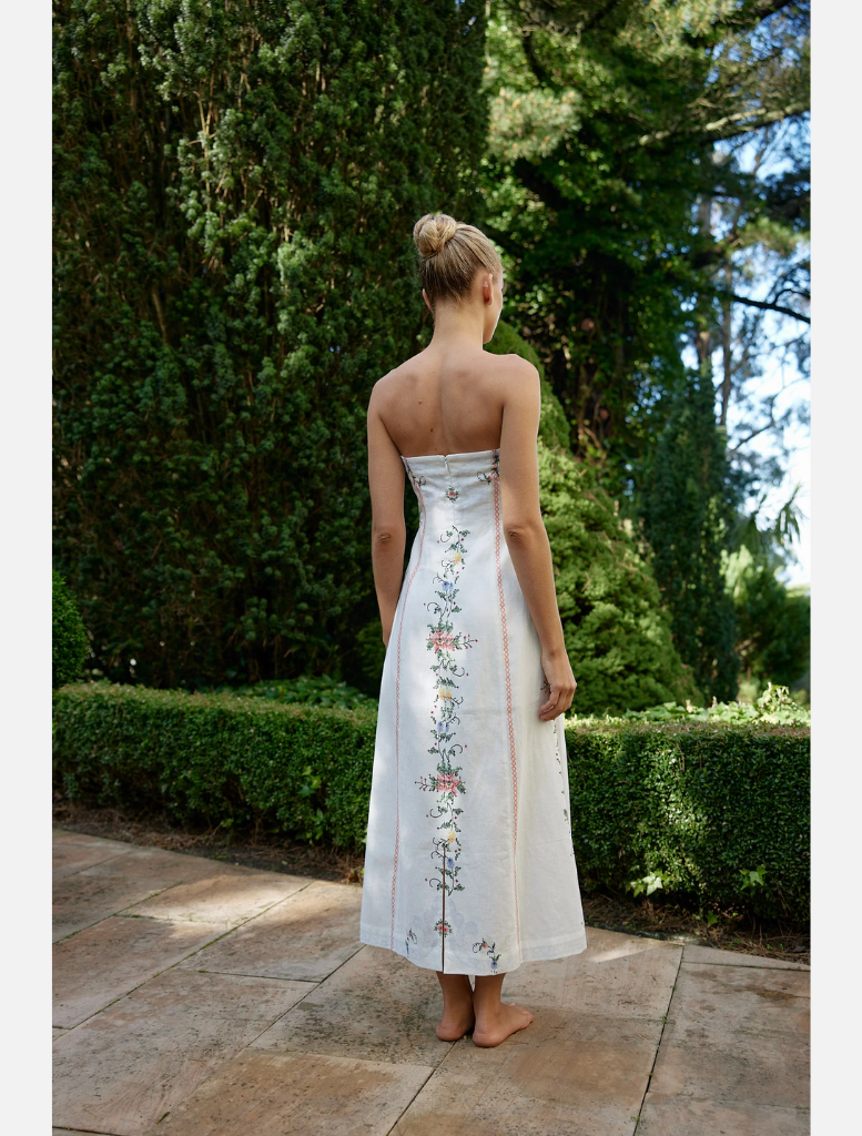 Maggie Harper Dress In Whisper Florale