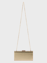 Samantha Slimline Clutch - Gold