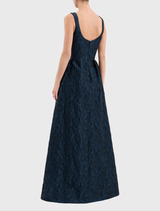Cascades Gown - Teal