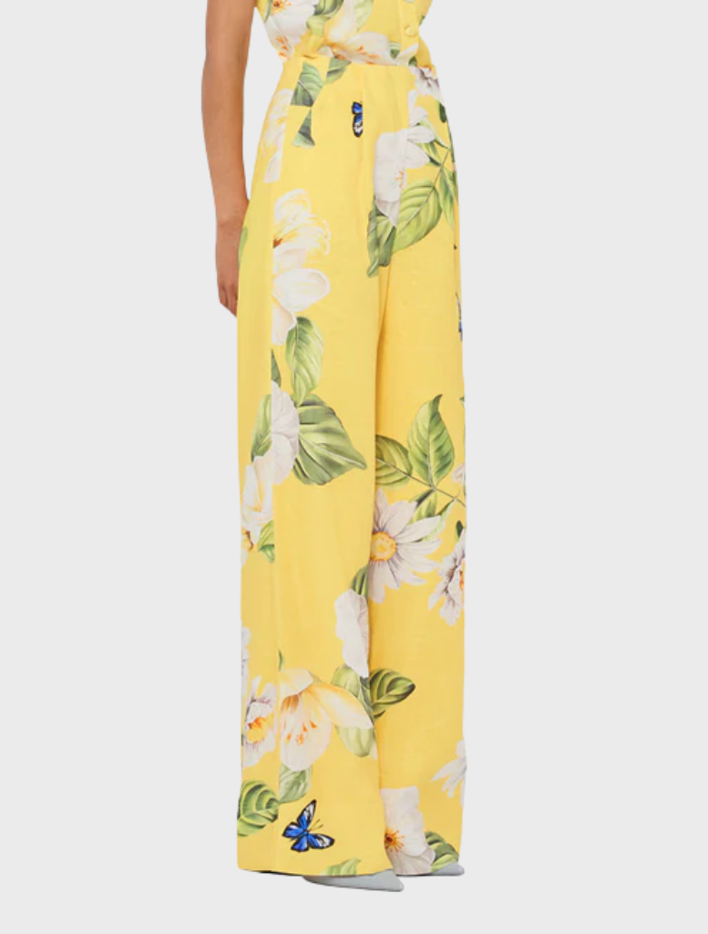 Luisa Pants - Joie Print in Sunshine