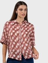 Vision Shirt - Cocoa Multi