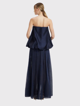 Leonie Appliqué Bustier Top - Midnight
