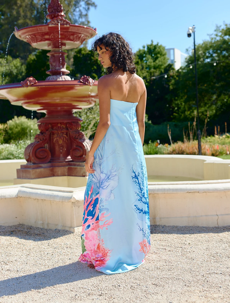 Lucie Dress - Arctic Coral