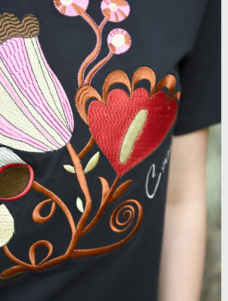 Stitch Hazel T-shirt - Black