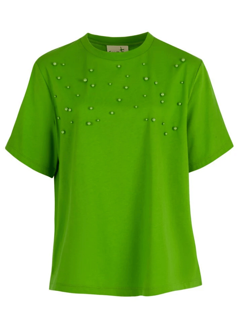 Curate Girl With A Pearl Top - Green