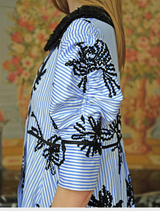 Breeze By Dress - Blue/Black