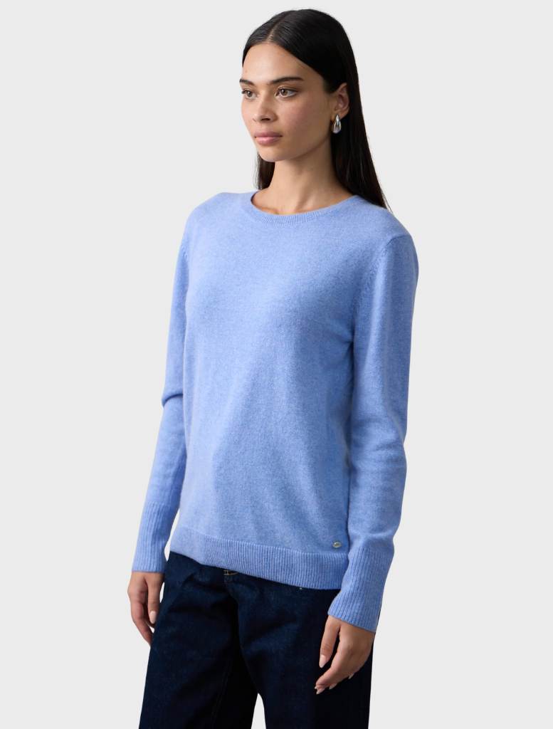 Essential Slim Crew - Cornflower