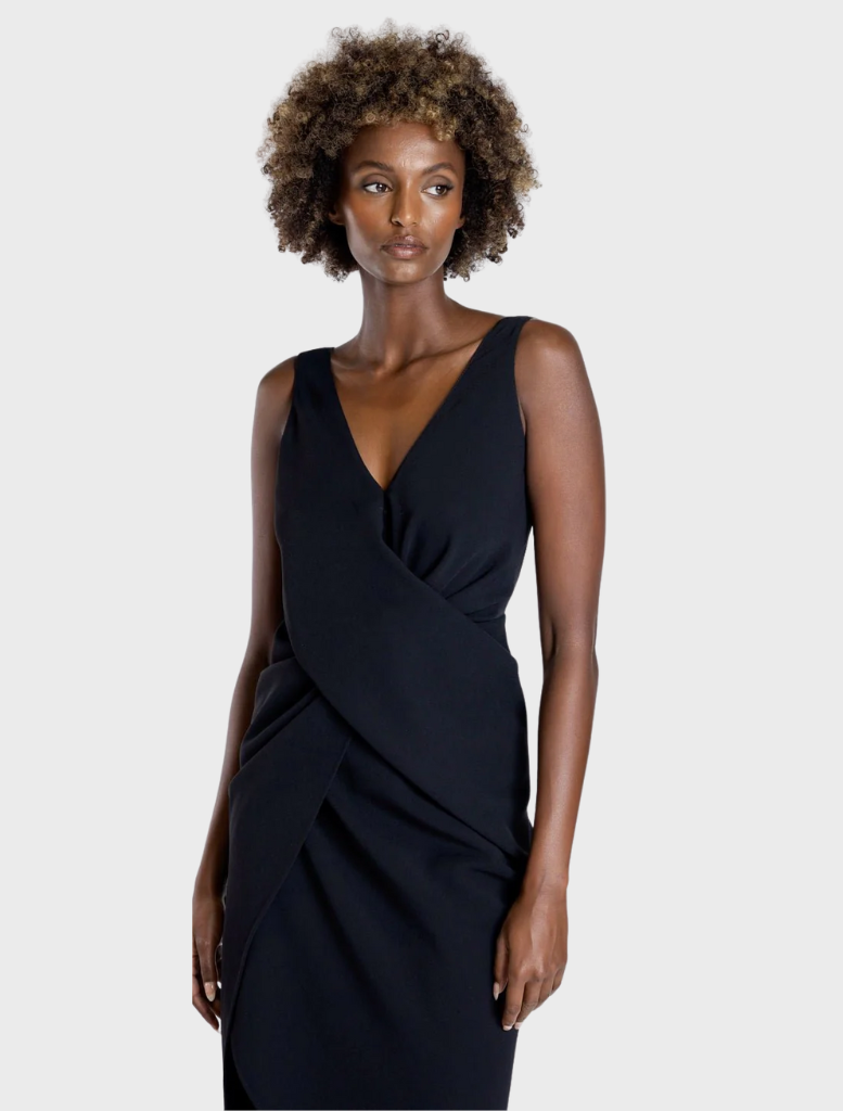 Posè Dress - Jet Black