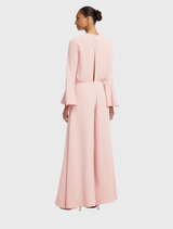 Leanne Applique Jumpsuit – Dusty Pink