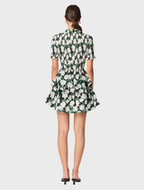 Rosey Short Sleeve Mini Dress - Floral