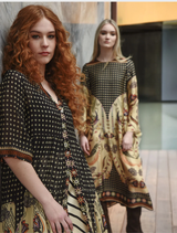 High And Rising Dress - Border Spot