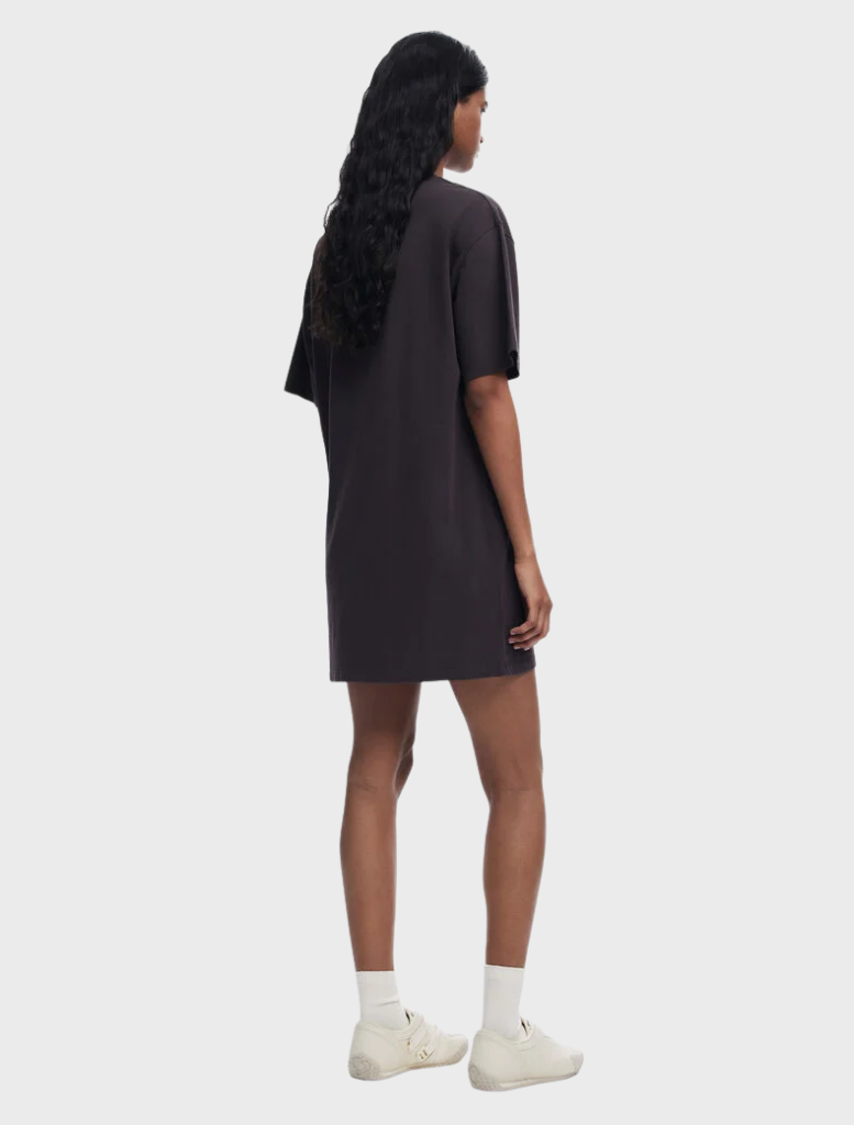 T-shirt Style Dress - Antracita