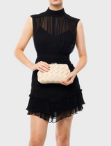 Quinn Woven Clutch - Natural