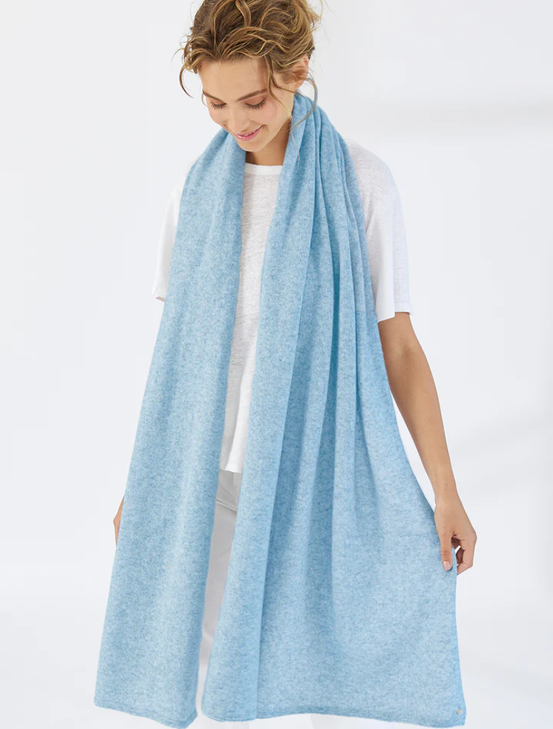 Pure Cashmere Wrap - Zest