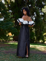 Primrose Dress - Nero Antique