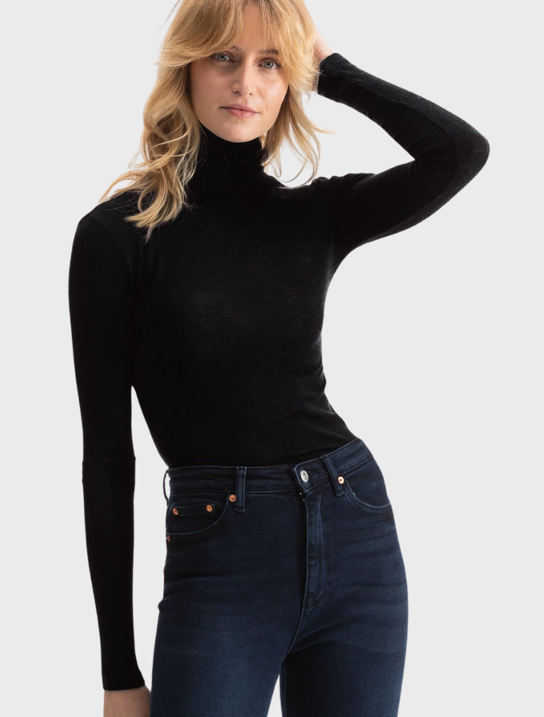 Base Layer Polo - Jet Black