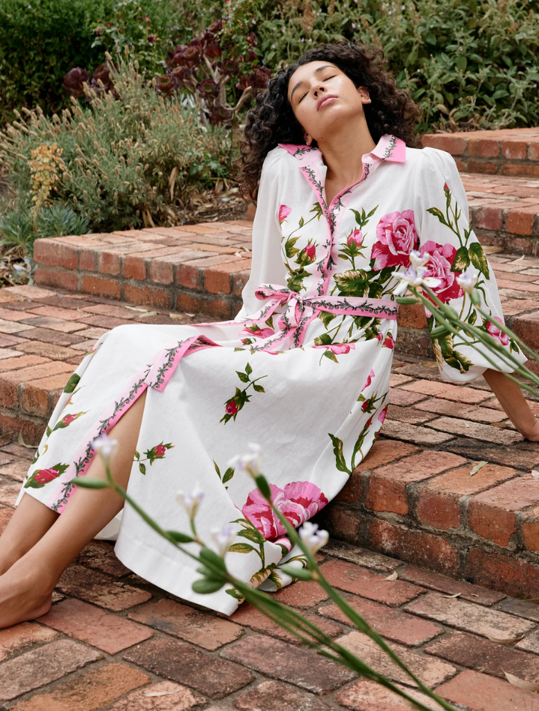 Lucille Dress - Antique Rose