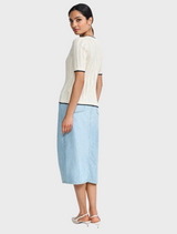 Knitted Shirt - Pearl White