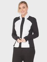 Verge - Idaho Jacket in Black / White
