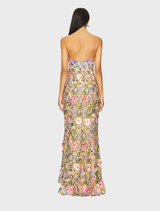 Nydia Gown - Multi Floral