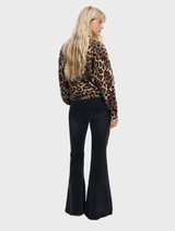 Thick Gauge Pullover - Animal print