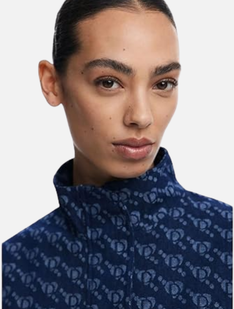 Poncho Imago. - Denim Blue