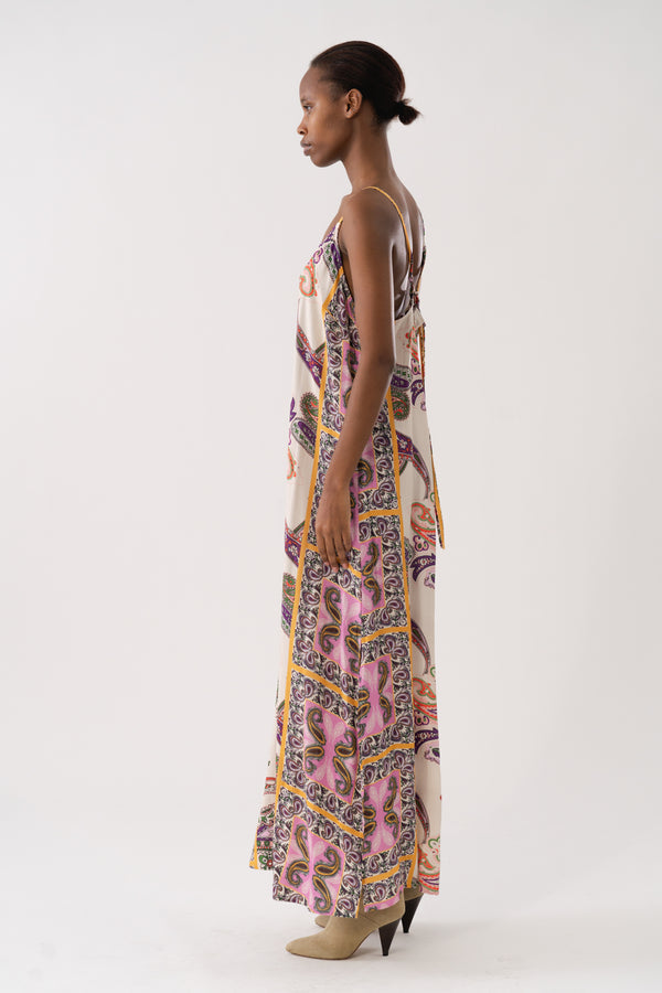 Kayleell Maxi Dress SL - Multi