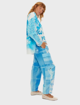 Kai Belted Cargo Pant - Indigo