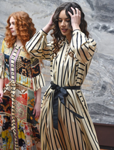 Blurred Lines Dress - Stripes