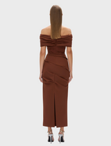 Camille Dress - Chocolate