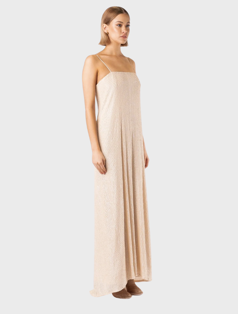 Duplicity Slip Dress - Gatsby Glitter