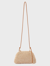 Anna Woven Clutch - Natural