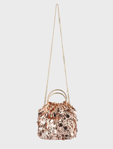 Vera Sequin Top Handle - Blush