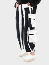 Trousers - Black Print