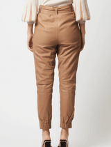 Pavillion Leather Jogger - Husk