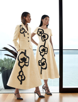 Jet Setter Jacket – Ivory/Black