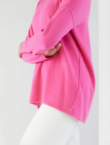 Benni Cashmere Crew - Peony