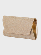 Stacey Crystal Clutch - Gold