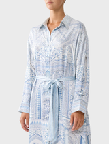The Hum Of The Alhambra Shirt Dress - Back Button Details