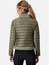 Stand-Up Collar Jacket - Green Tea