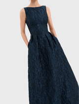 Cascades Gown - Teal