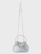Whitney Crystal Top Handle - Silver